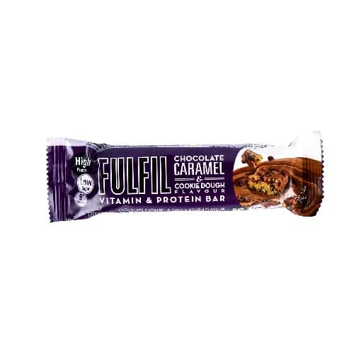 Fulfil Chocolate Caramel & Cookie Dough Vitamin & Protein Bar 55g