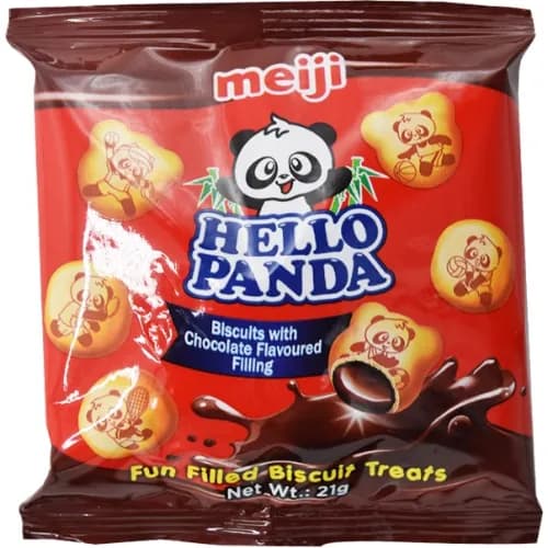 Hello Panda Biscuits Filled With Chocolate 21g