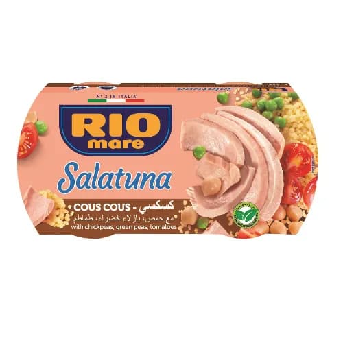 Rio Mare Salatuna Couscous & Tuna Salad - no added preservatives 2 x 160 gr