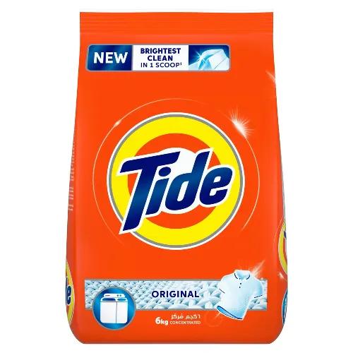 Tide Laundry Detergent Powder Top Load Original Scent 6 kg