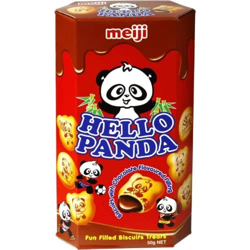 Hello Panda Biscuits Filled With Chocolate Cream 50g