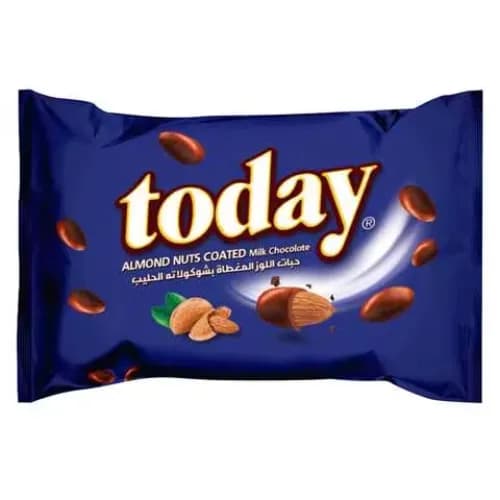 Today Almond Nuts Coated Milk Chocolate 40 gr