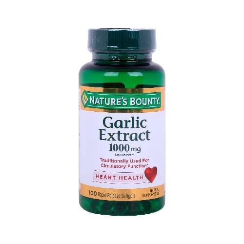 Nature'S Bounty Garlic 1000Mg 100Pcs