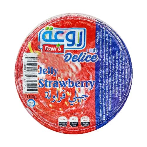 Rawa Delice Jelly Strawberry 100 Grams