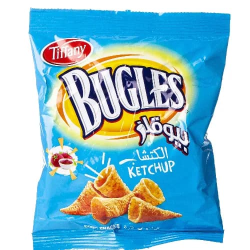 Tiffany Bugles Ketchup 22 x 13 gr