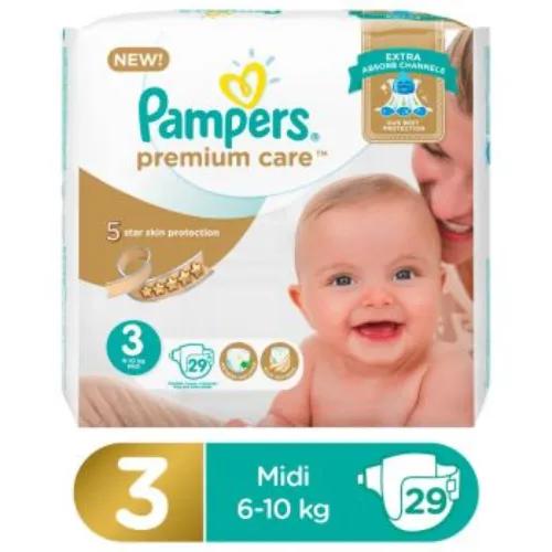 Pampers Premium Protection Diapers Size 3 (6-10kg) 29 per pack