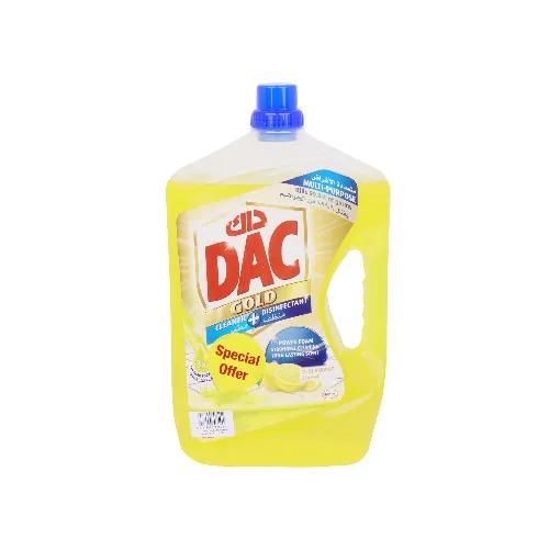 Dac Cleaner and Disinfectant Gold Citrus Burst, 3 Ltr