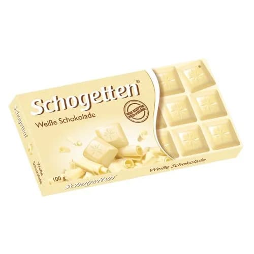 Schogetten White Chocolate Slab 100 gr