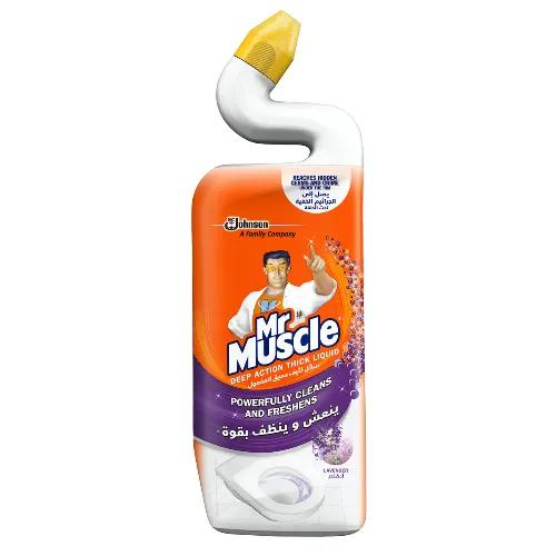 Mr. Muscle Deep Action Thick Liquid Toilet Cleaner Lavender Scent 750 ml