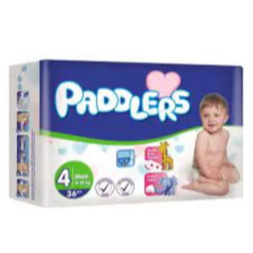 Paddlers Maxi Baby Diapers Size 4 (8-19kg) 36 per pack