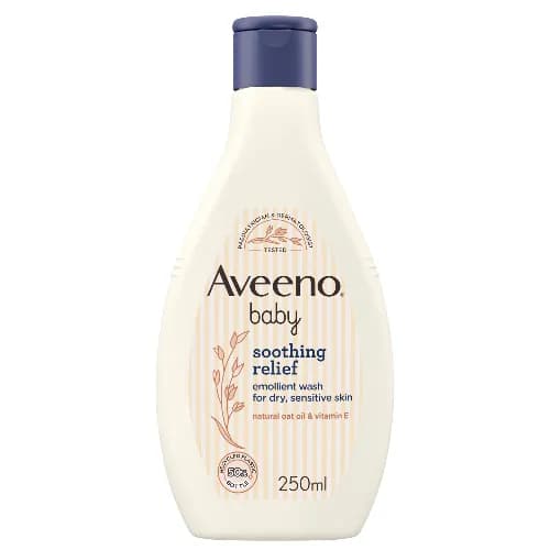 Aveeno Baby Soothing Relief Emollient Wash 250Ml