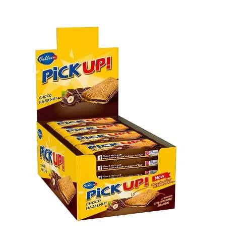 Pick Up Biscuits Filled with Chocolate 24 x 28 gr