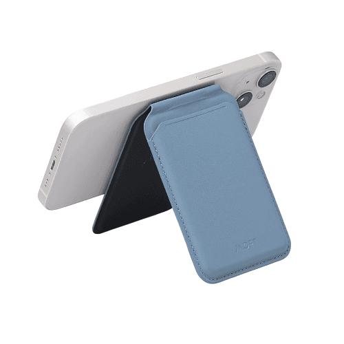 Moft Flash Wallet & Phone Stand / MagSafe Compatible / Windy Blue