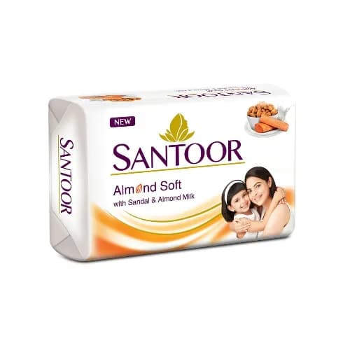 Santoor Soap Bar with Sandal & Almond Milk 175 gr