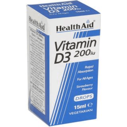 Health Aid Vitamin D3 200 Iu 15Ml