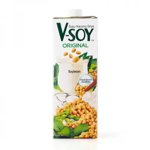 V-Soy Soya Bean Milk 1 L