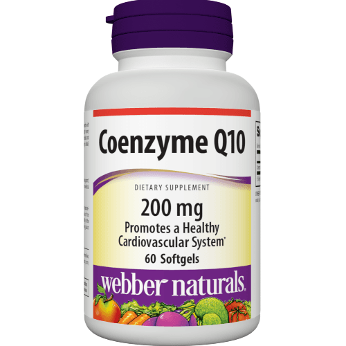 Webber Naturals Coenzyme Q10 200Mg 60 Capsules 