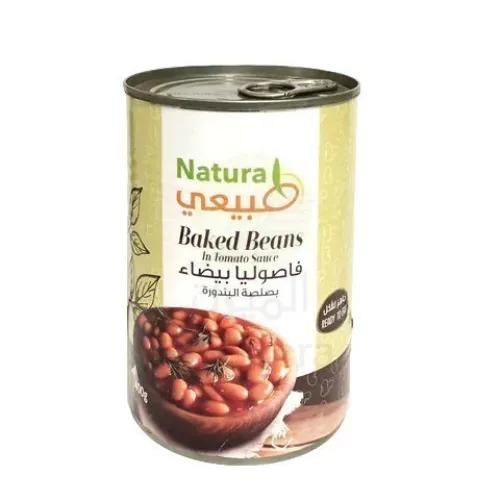 Natural Baked Beans In Tomato Sauce Rte Canned 400G