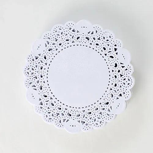 Star Round White Doilies (21.5cm) 250 per pack