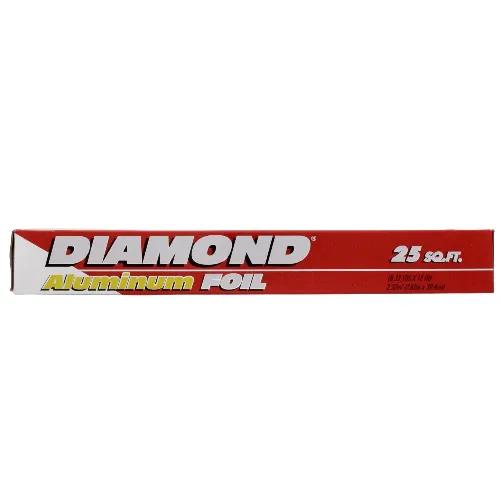 Diamond Aluminum Foil Size 7.62m x 30.4cm 25 Sq ft 1 Piece