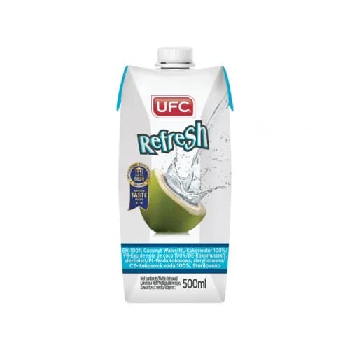 UFC Refresh Coconut Water - GMO free 500 ml