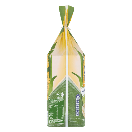 Real Foods Organic Corn Thins With Sesame 150g