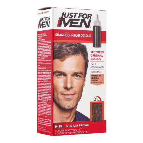 Just For Men Shampoo-In Haircolour (H-35 - Medium Brown)