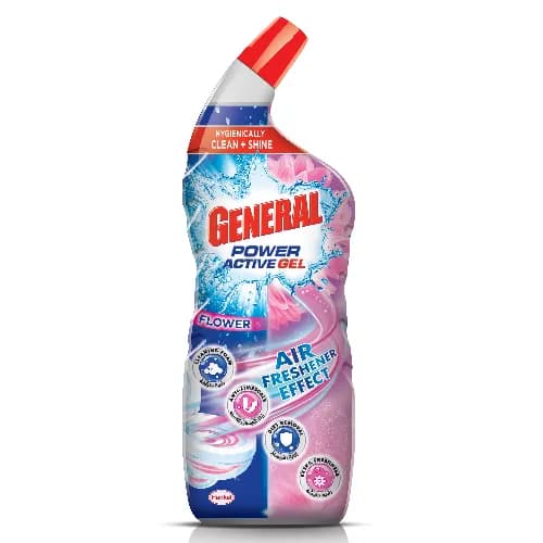 General Toilet Cleaner Flower Air Freshner Effect 750ml