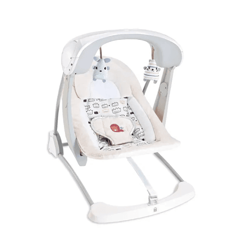 Baby Electric Swing-"Electric Swing Function3 Pcs Plush Toys, Music And Volume Control, Swing Speed