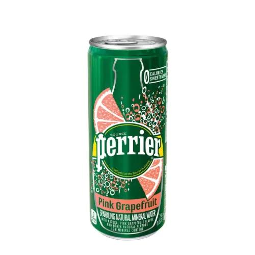 Perrier Slim Cans Grapefruits 250ml