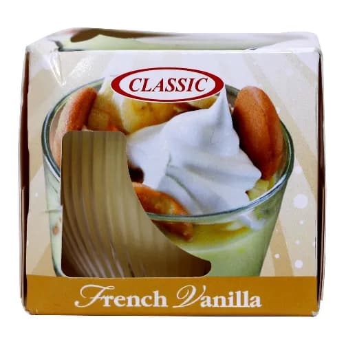 Classic Candle French Vanilla 4 Oz