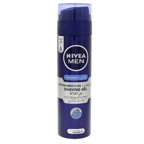 Nivea Men Extra Moisture Shaving Gel 200Ml