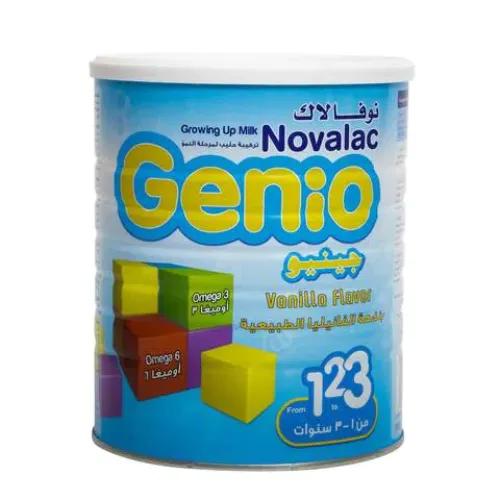 Novalac Genio Growing Up Milk Formula Vanilla Flavor with Omega 3 & 6 (1-3 Years) 800 gr