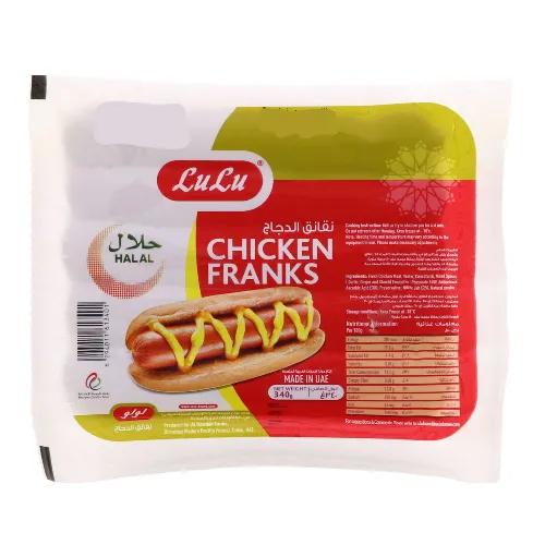 Lulu Chicken Franks 340G