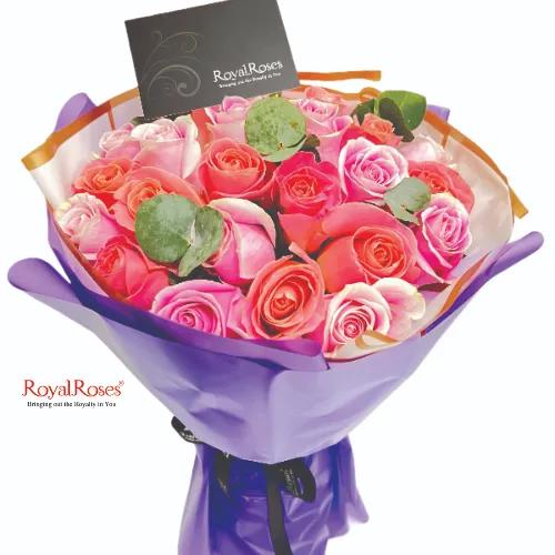 Pink Eveline Bouquet 1578-50