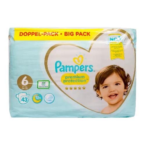 Pampers Premium Care Diaper No.6 Jumbo Pack 13+ kg 43 Count