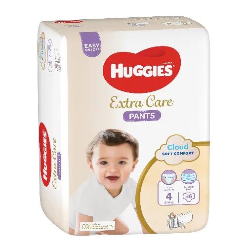 Huggies Extra Care Diaper Pants Size 4 9 - 14kg 36 Pieces