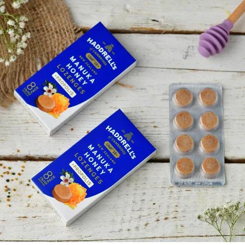 Manuka Honey Lozenges W Propolise - Hardells - 8 pcs