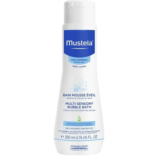 Mustela Multi Sensory Bubble Bath - 200Ml