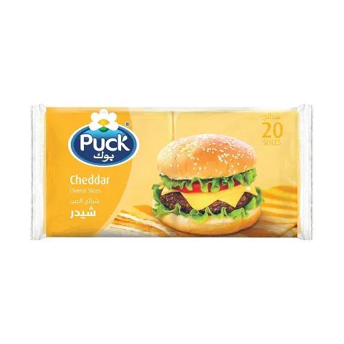 Puck Slice Cheddar 400G(P)