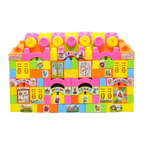 Children'S Block Bag In 200 Piece