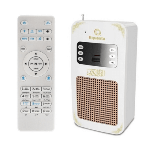 Equantu SQ-669 Smart Wall Plug Quran Speaker With Remote