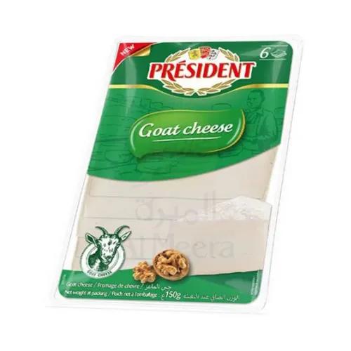 President Goat Cheese Slice 150G