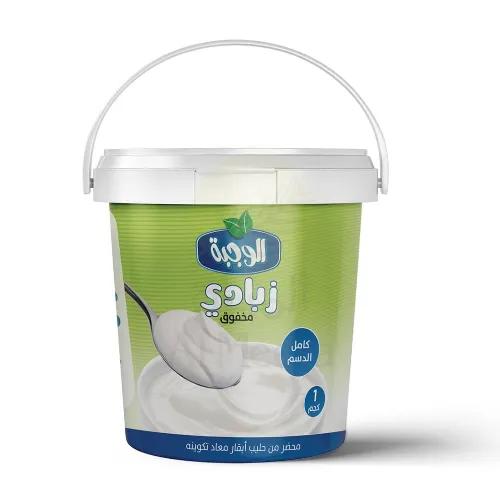 Al Wajba Plain Stirred Yogurt 1Kg