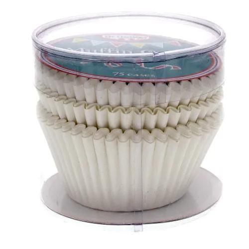 Oetker White Muffin Cases 75's