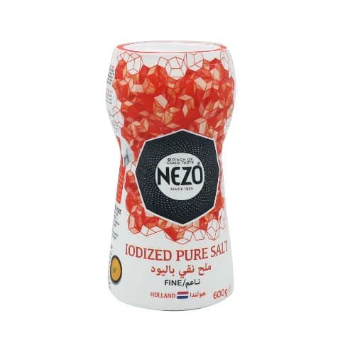 Nezo Iodized Pure Salt 600gm