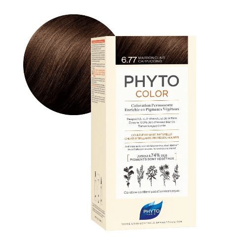 Phytocolor 6.77 Dark Blonde Brown Hair Color