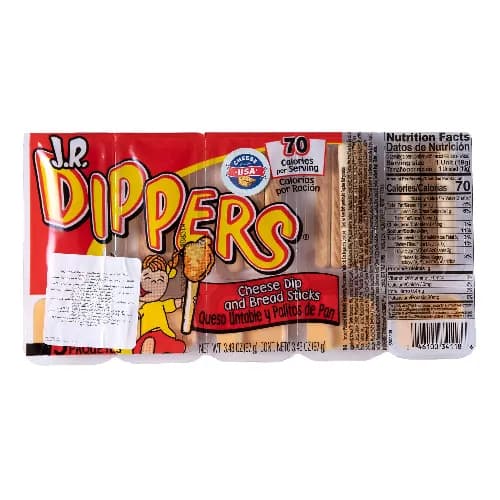 J.R Cheese Dip & Bread Sticks 97G