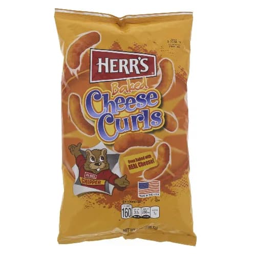 Herr's Baked Cheese Curls 198.5g