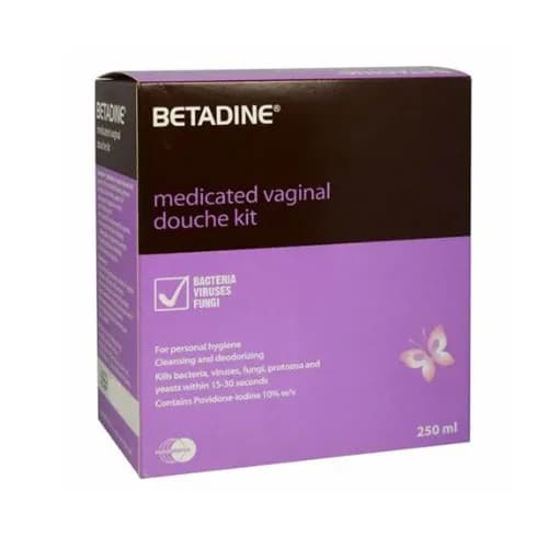 Betadine Vag Douche Kit 250ml